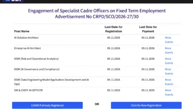 SBI New Recruitment: Vacancies Released for DGM and GM Posts