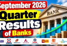 September 2026 Quarterly Results of Banks
