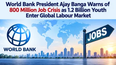 World Bank President Ajay Banga Warns of 800 Million Job Crisis as 1.2 Billion Youth Enter Global Labour Market