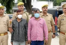 Police have arrested Yawar Ali and Nurul Hasan, who used to print fake currency notes using a printing machine at home.