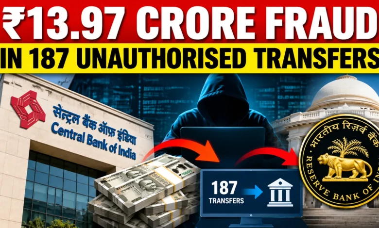 Rs 13.97 Crore stolen from Central Bank of India’s settlement account with RBI