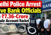 Delhi Police Arrest Five Bank Officials in Rs 7.36-Crore Mule Account Racket