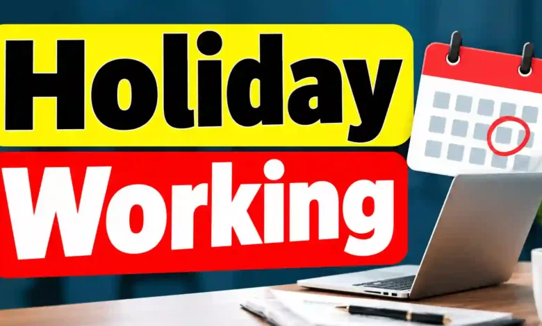 Holiday Working