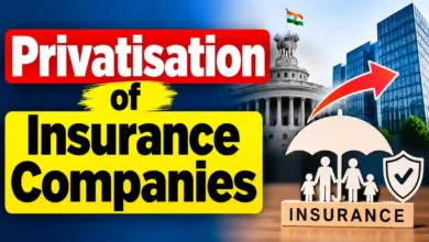 Govt can completely privatise PSU Insurance Companies as Legal Restrictions Removed