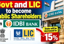 Govt and LIC to become Public Shareholders in IDBI Bank, Stake will be decreased to 15%