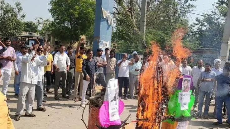 Electricity Employees in Haryana are on a 3-Day Strike against Privatisation