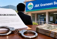 Crime Branch Files Chargesheet Against Former J&K Grameen Bank Manager in Rs 1.69 Lakh Fraud Case