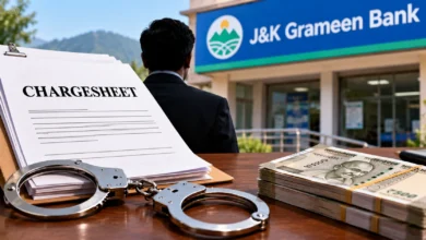 Crime Branch Files Chargesheet Against Former J&K Grameen Bank Manager in Rs 1.69 Lakh Fraud Case