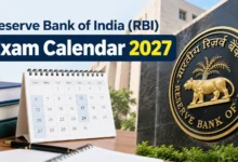 Reserve Bank of India (RBI) Exam Calendar 2027 Released; Check Grade B, Grade A & Other Officer Exam Dates
