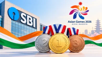 SBI Felicitates Nine Athletes Who Won 11 Medals for India at Asian Games 2026