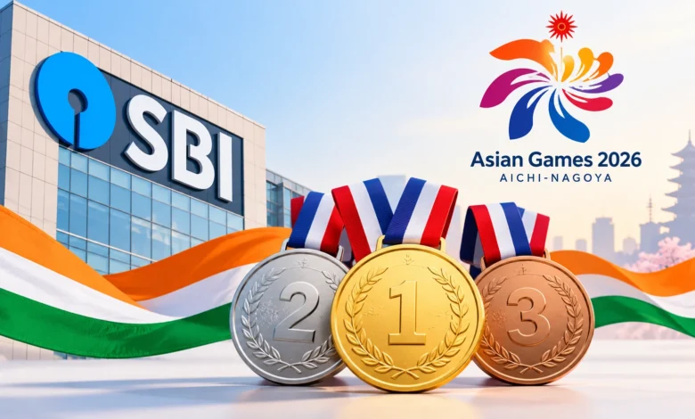 SBI Felicitates Nine Athletes Who Won 11 Medals for India at Asian Games 2026