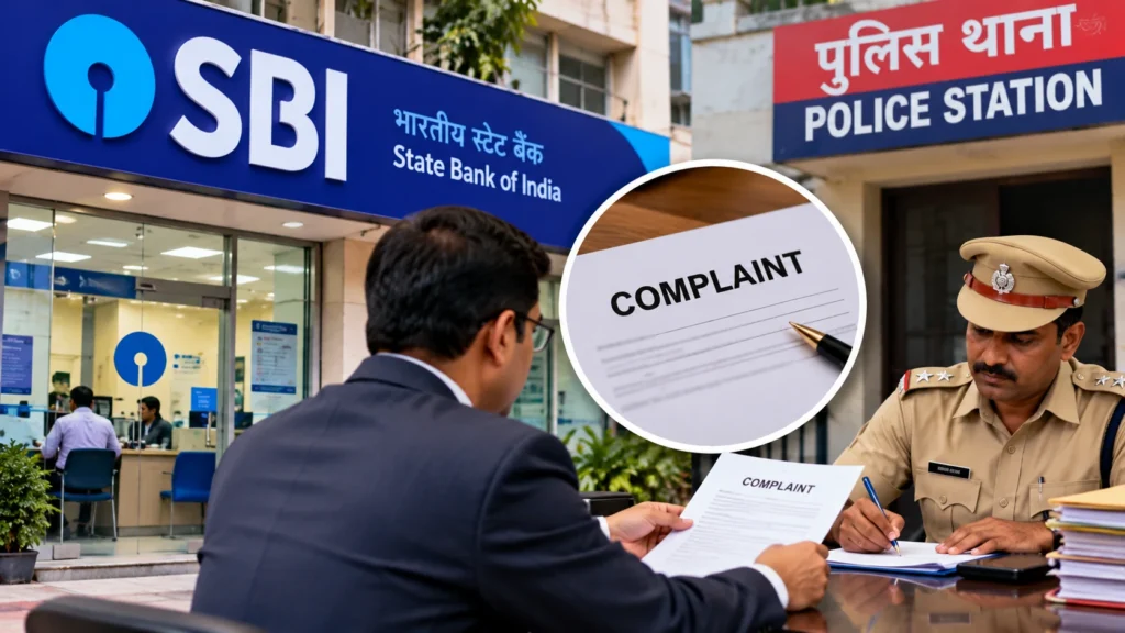 SBI Branch Manager Files Assault Complaint After Being Assaulted in Bhadohi