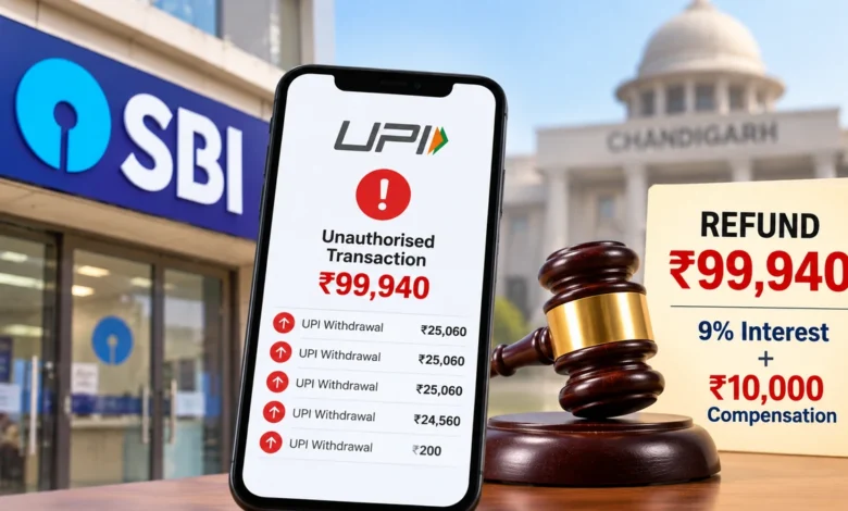 SBI UPI Fraud Case: Consumer Commission orders SBI to pay Compensation